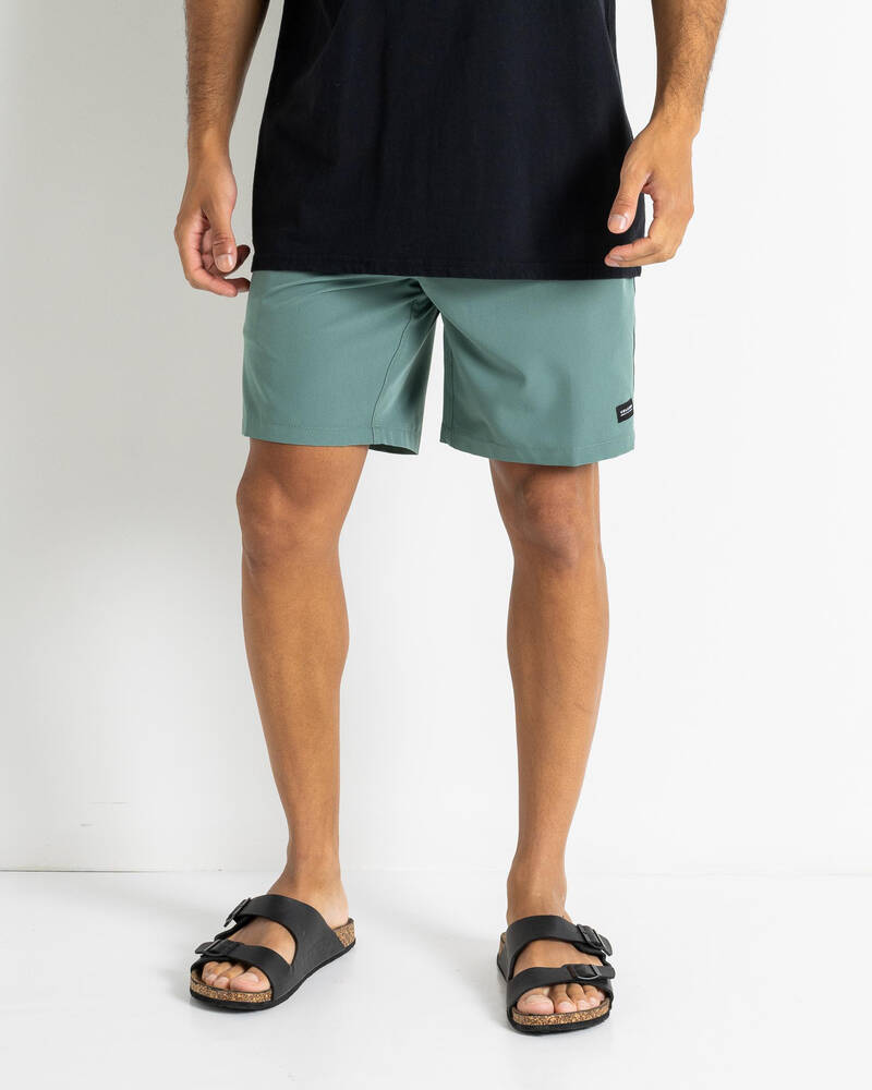 Volcom Stones Hybrid 18" Elastic Waist Shorts for Mens