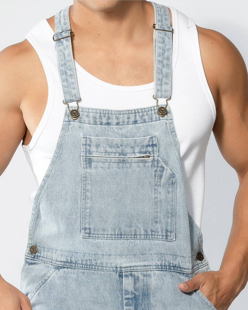 Lucid Dynamo Denim Overalls for Mens