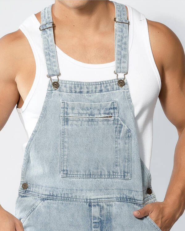 Lucid Dynamo Denim Overalls for Mens