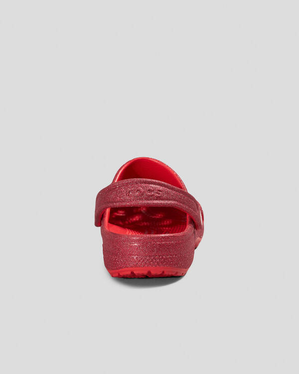 Crocs Classic Glitter Clogs for Unisex