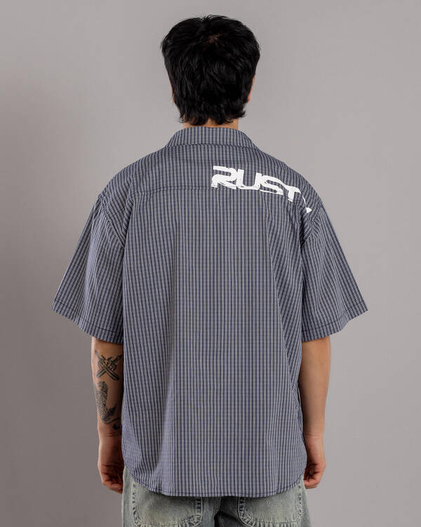 Rusty Resno Recon Short Sleeve Shirt for Mens