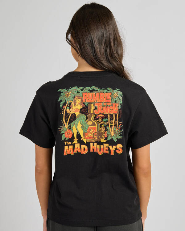 The Mad Hueys Rumble Jungle Regular Fit T-Shirt for Womens