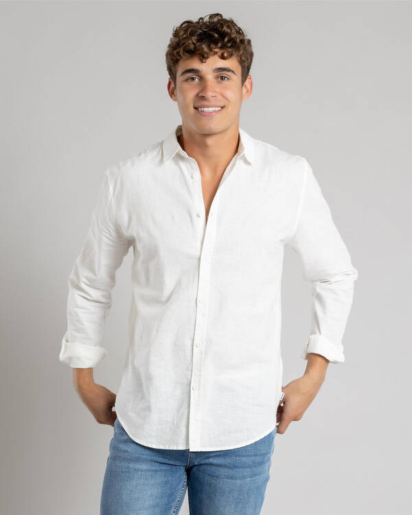 Skylark Hemp Long Sleeve Shirt for Mens