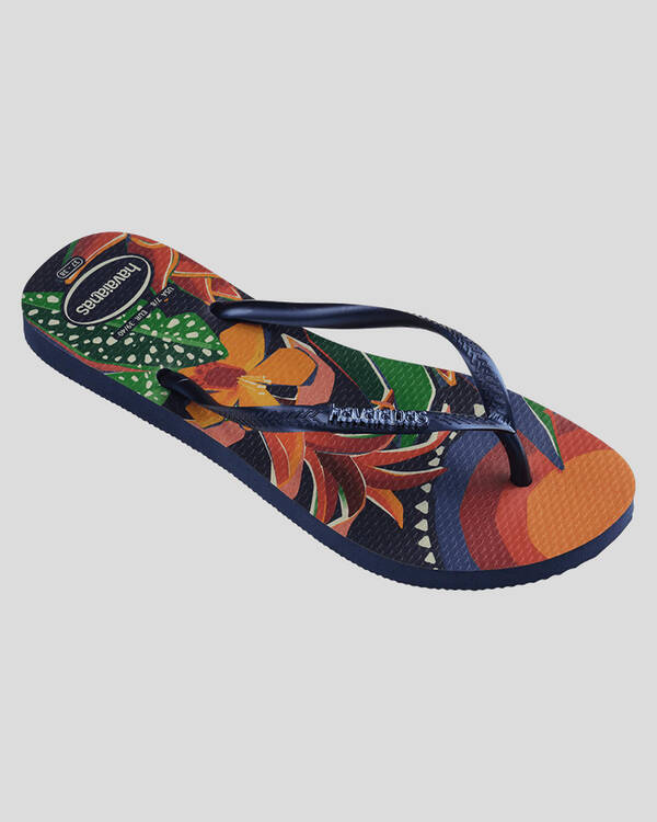 Havaianas Slim Tropical Thongs for Womens