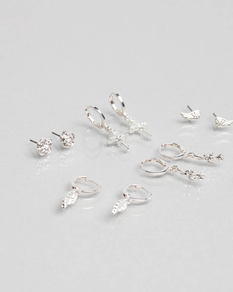 Karyn In LA Madonna Earring Pack for Womens