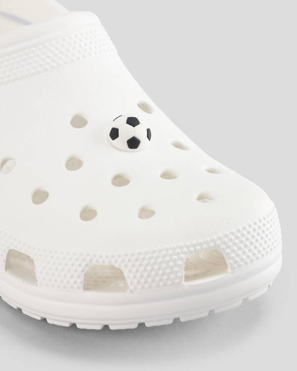 Crocs Textured Soccer Ball Jibibtz for Unisex
