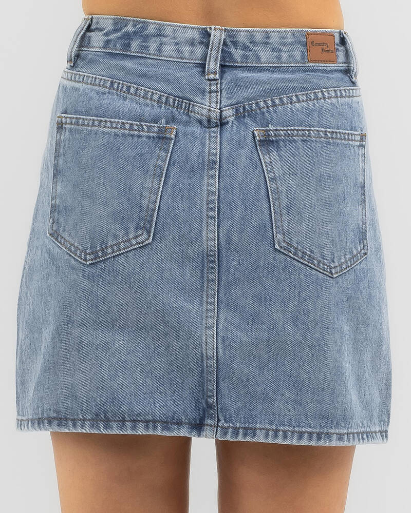 Country Denim Nellie Denim Skirt for Womens