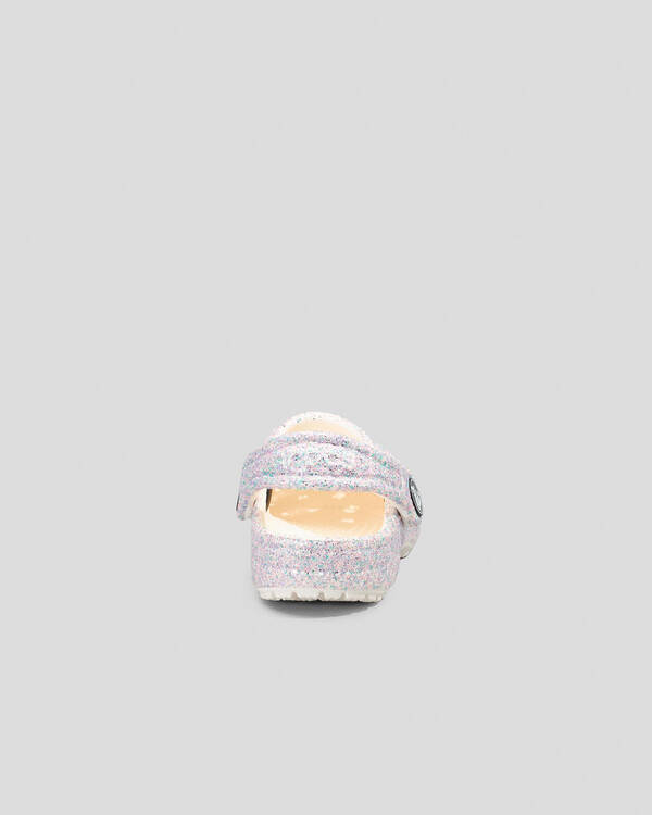 Crocs Toddlers' Glitter Clogs for Unisex
