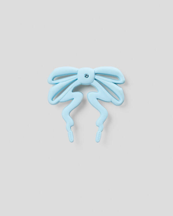 Crocs Big Blue Bow Jibbitz for Unisex