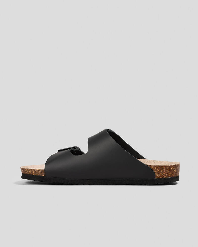 GENUINS Hawaii Oiled Leather Sandals for Mens