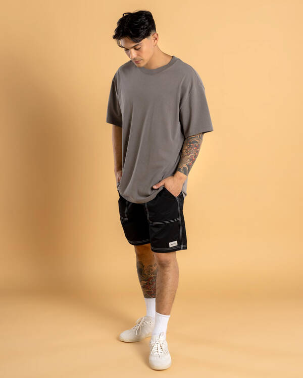 Rhythm Nylon Fatigue Jam Shorts for Mens
