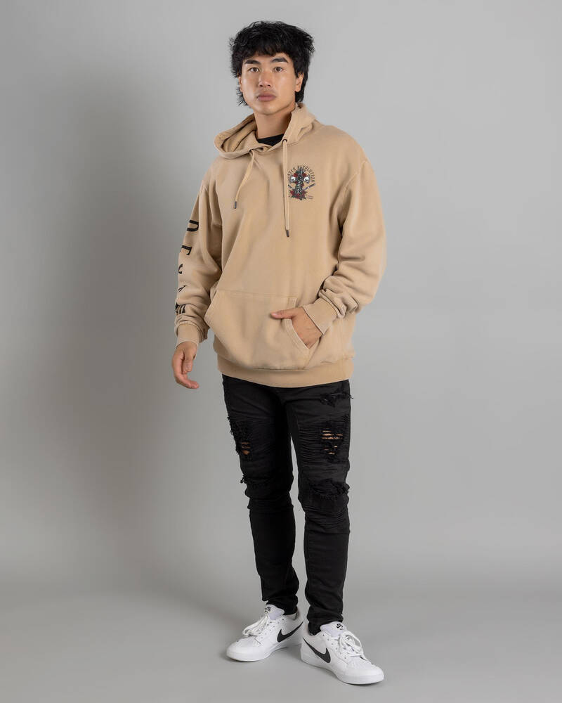Dexter Wreathed Cross Hoodie for Mens