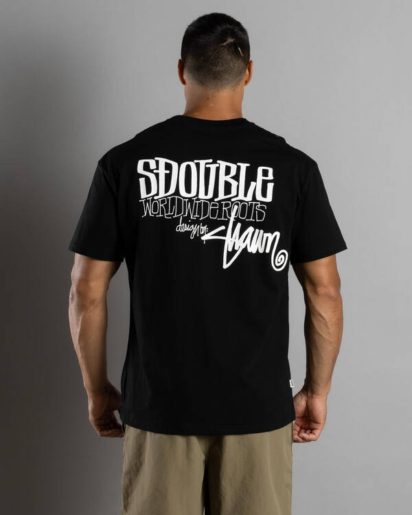 S-Double World Wide Roots T-Shirt for Mens