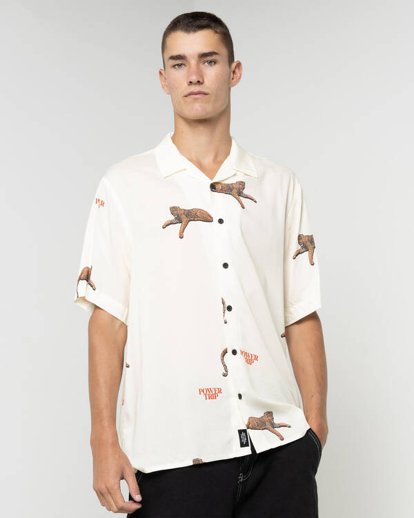 Thrills Power Trip Bowling Shirt for Mens