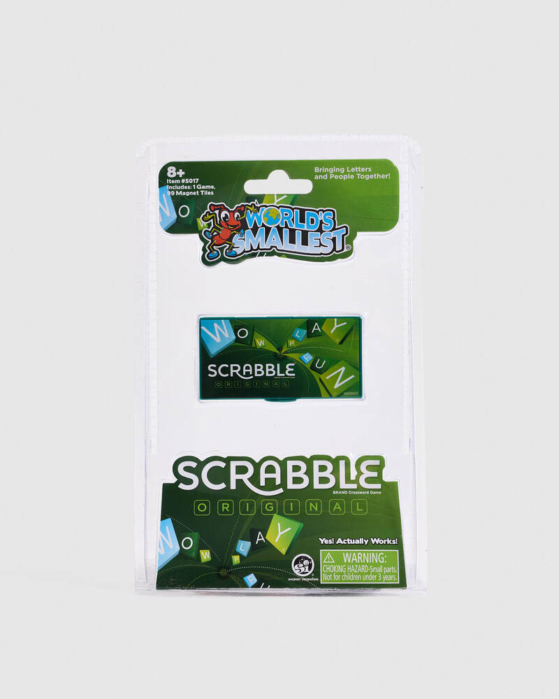 World's Smallest Scrabble for Unisex