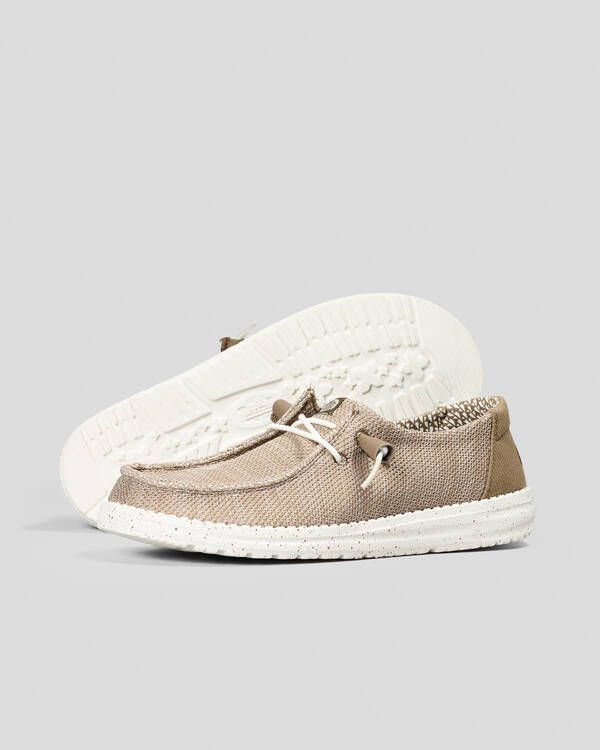 HEYDUDE Wendy Stretch Mesh Shoes for Womens