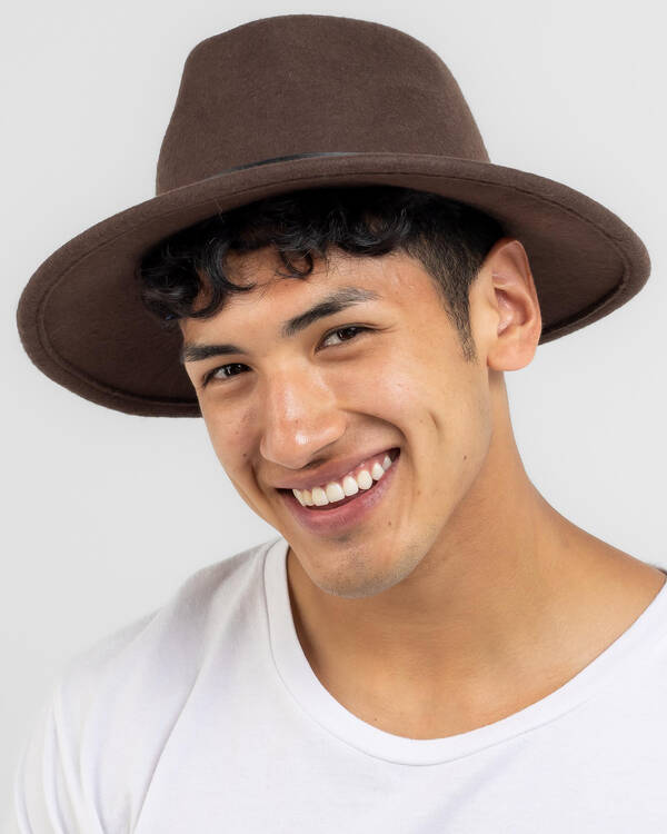 Lucid Rucker Felt Hat for Mens