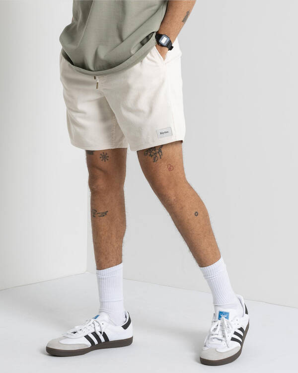 Rhythm Classic Cord Jam Shorts for Mens