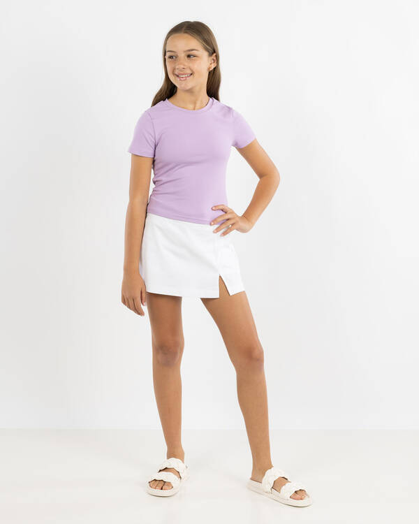 Ava And Ever Girls' Basic Super Soft Tee for Womens