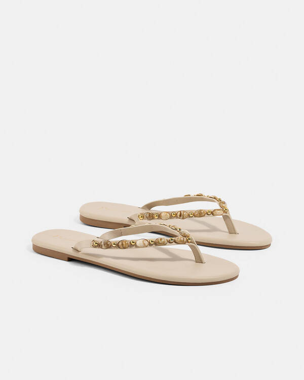 Jewel Thong Sandals