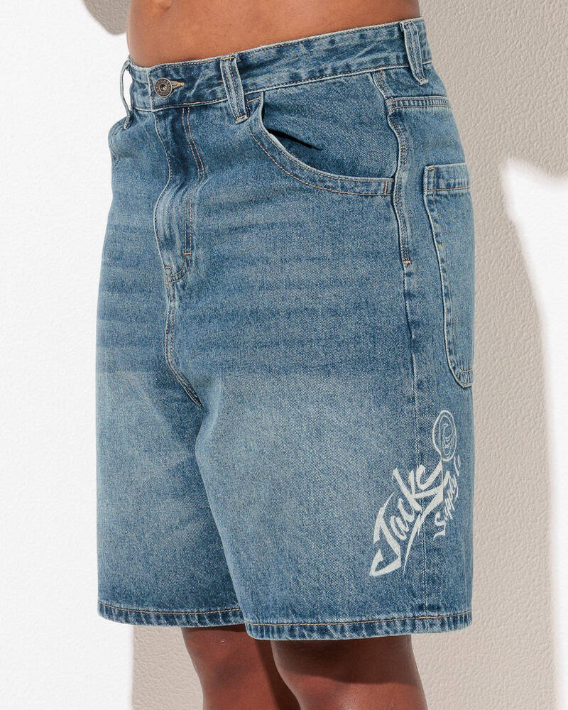 Jacks Surplus Denim Shorts for Mens