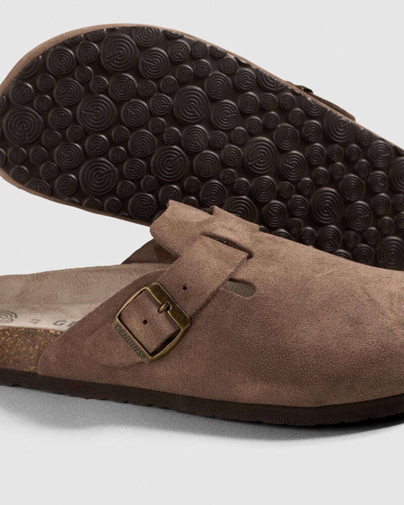 GENUINS Riva Velour Clogs for Mens