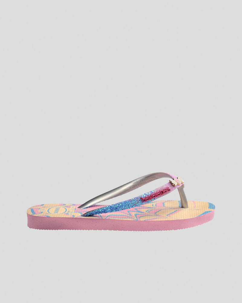 Havaianas Kids' Slim Glitter Thongs for Womens