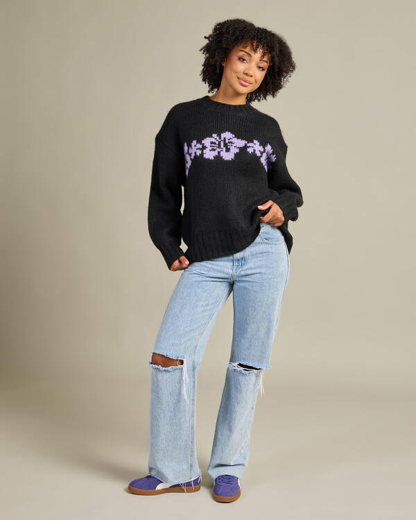 Rip Curl Cala Nights Hibiscus Knit Sweater for Womens