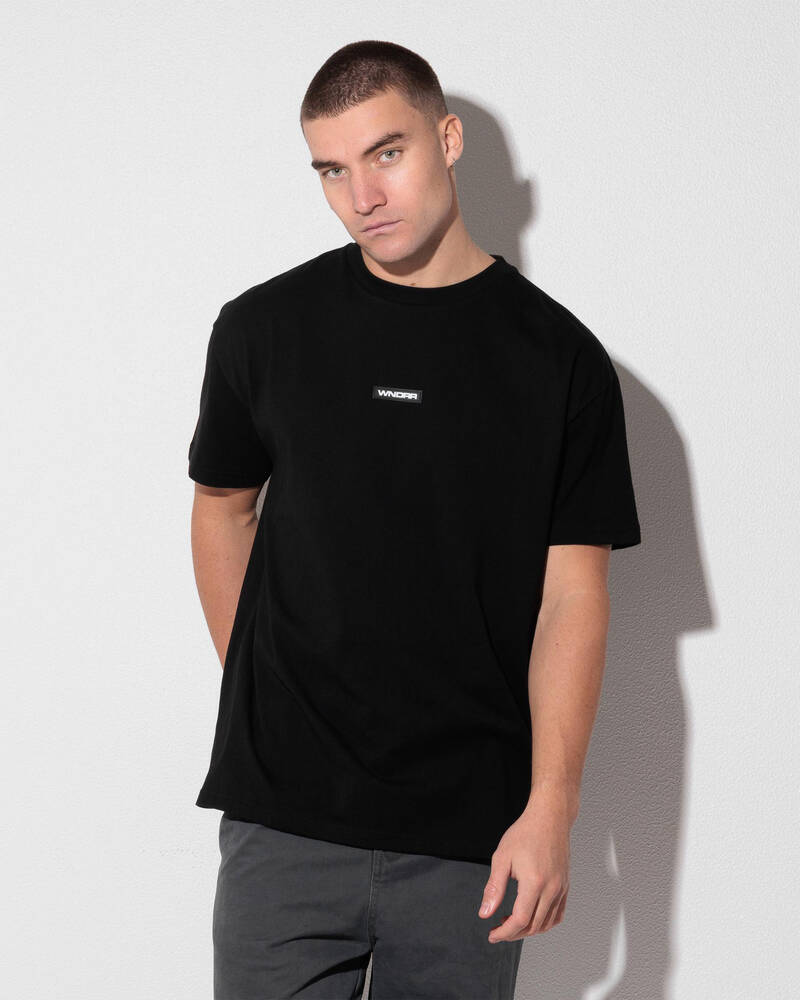 Wndrr Mark Box Fit T-Shirt for Mens