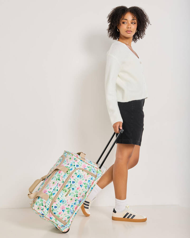 Mooloola Elle Small Wheeled Travel Bag for Womens