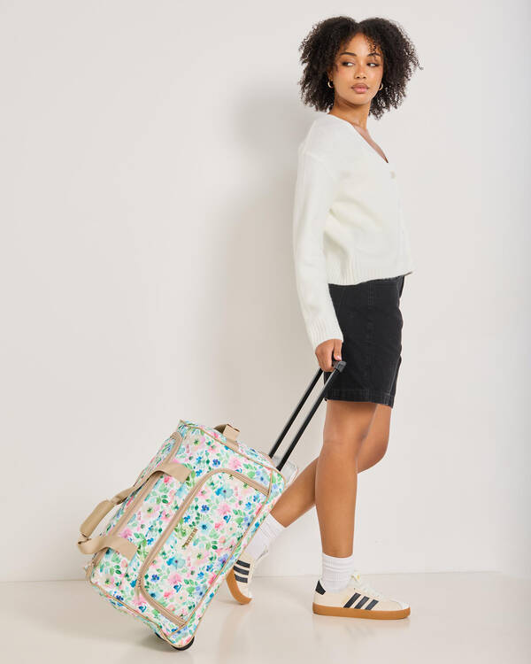 Mooloola Elle Small Wheeled Travel Bag for Womens