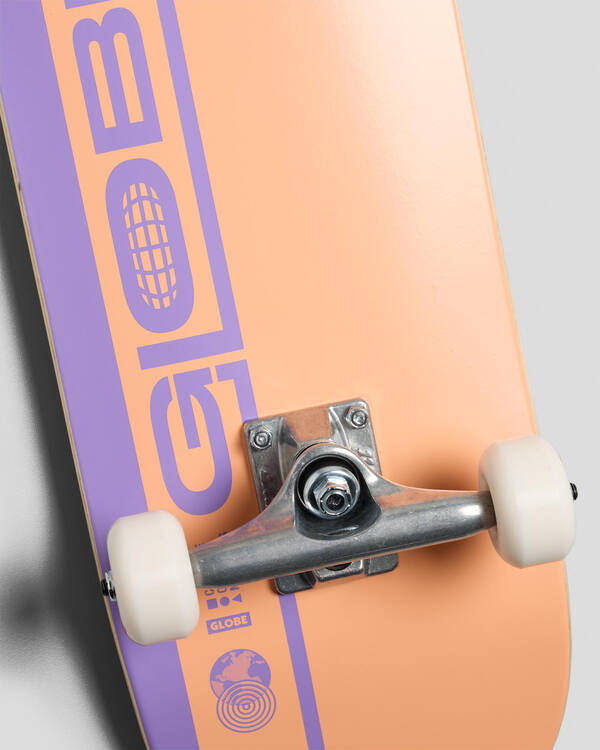 Globe G0 Strype Hard 7.75" Complete Skateboard for Unisex