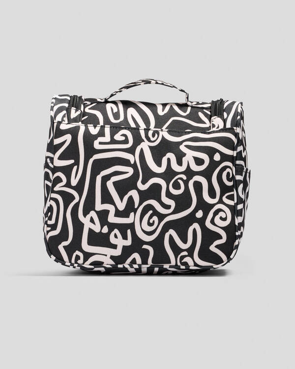 Billabong Travel Beauty Makeup Case for Womens
