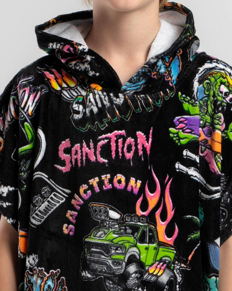 Sanction Boys' Monster Haze Hooded Towel for Mens
