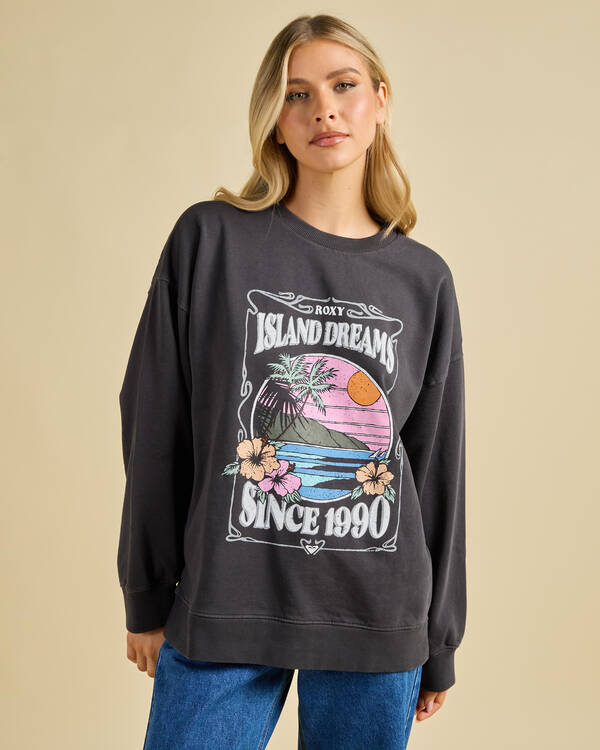 Roxy Island Dreaming Crewneck Sweatshirt for Womens