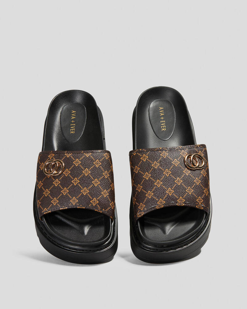 Ava And Ever Doja Flatform Shoes for Womens