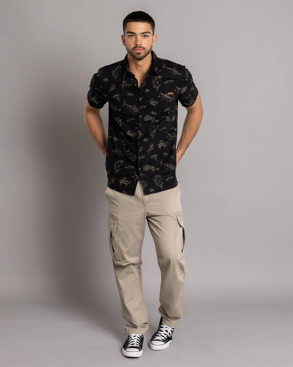 Salty Life Deepwater Short Sleeve Shirt for Mens