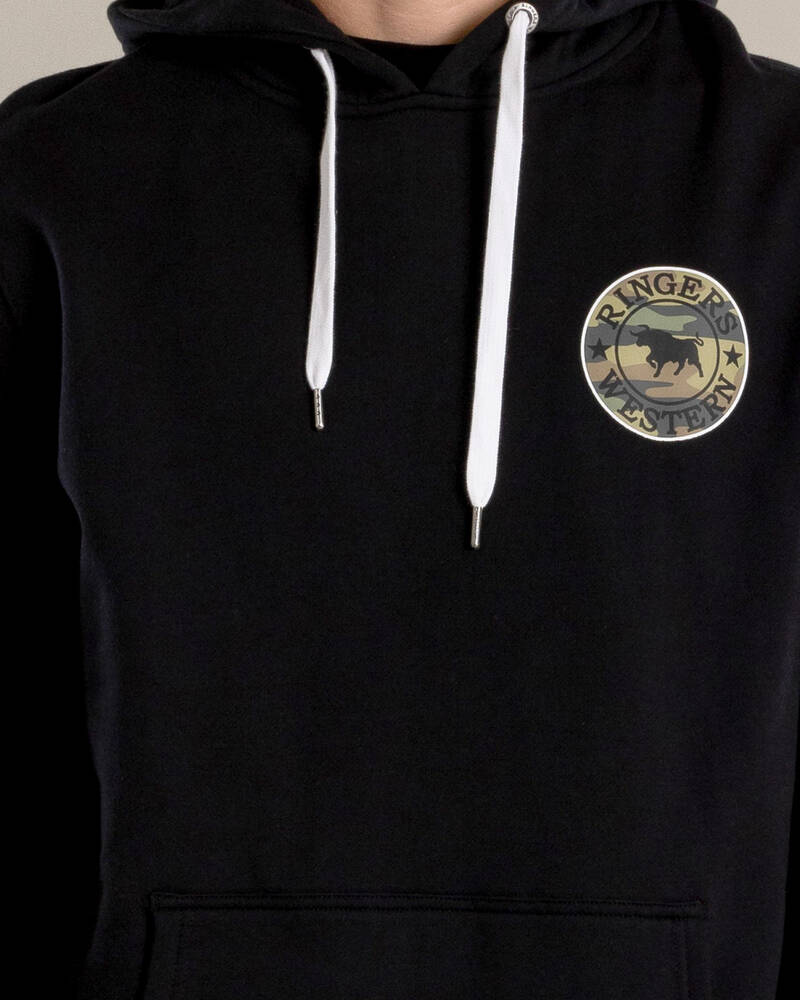 Ringers Western Signature Bull Hoodie for Mens