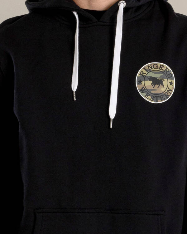 Ringers Western Signature Bull Hoodie for Mens