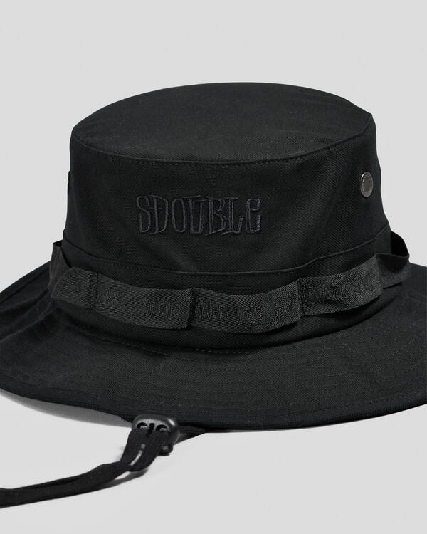 S-Double Mid-Block Boonie Hat for Mens