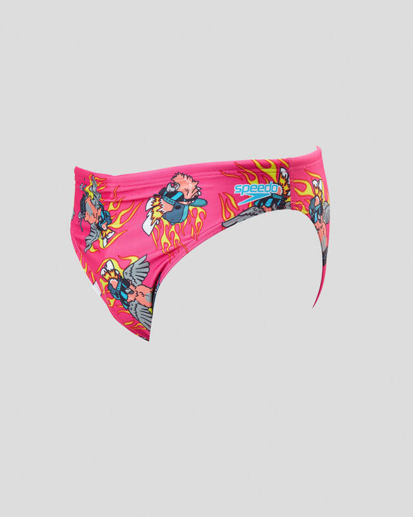 Speedo Flaming Galah Swim Briefs for Mens