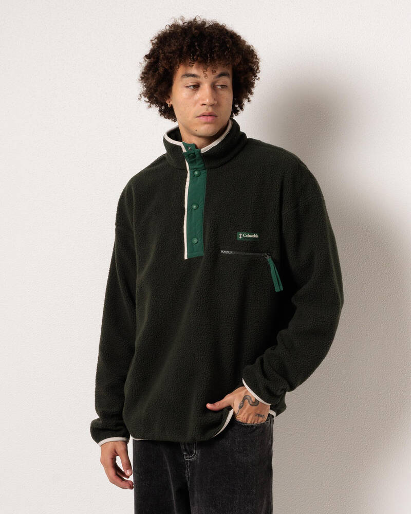 Columbia Helvetia II Half Snap Fleece Sweatshirt for Mens