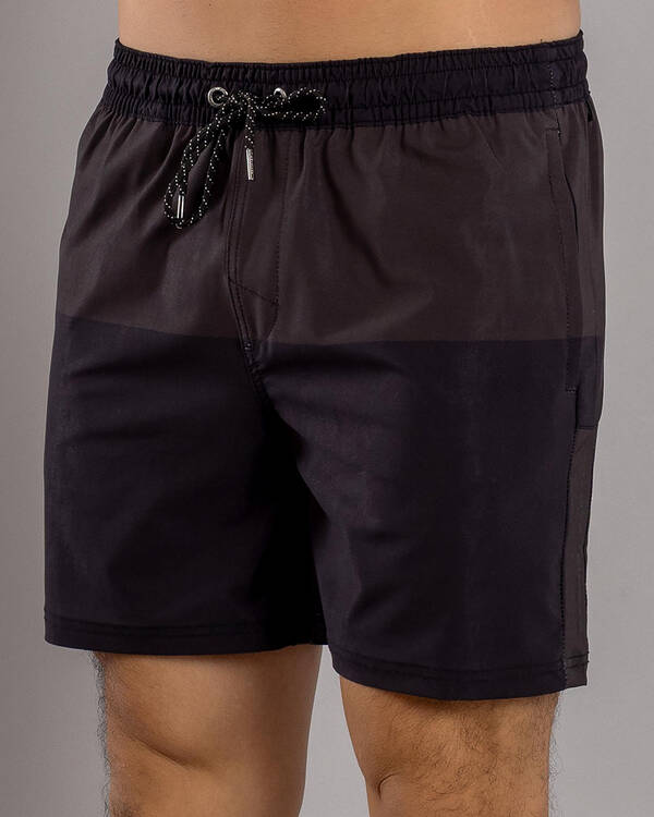 Sparta Bicolour Elastic Waist Shorts for Mens