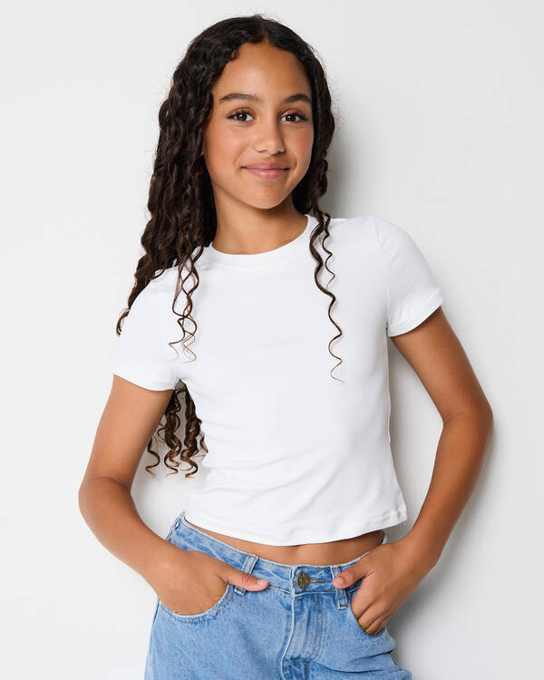 Ava And Ever Girls' Basic Super Soft Tee for Womens