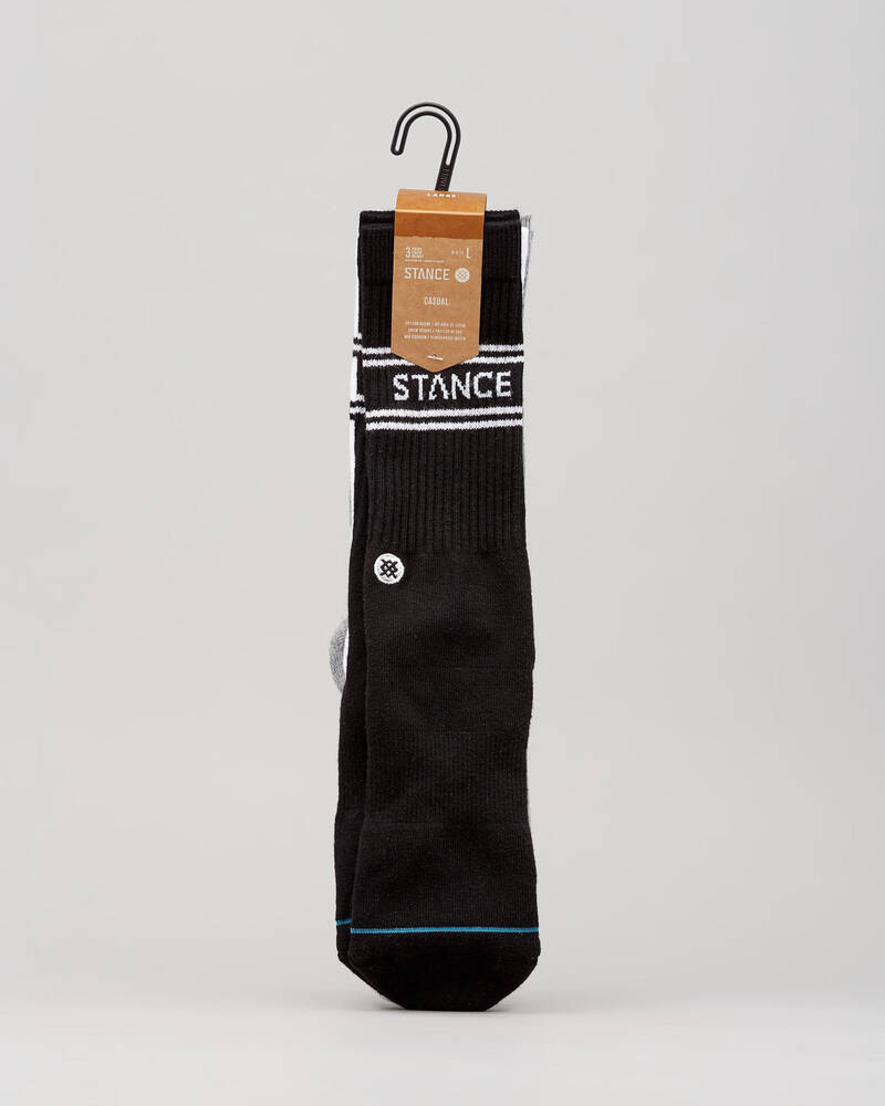 Stance Basic Crew Socks 3 Pack for Mens