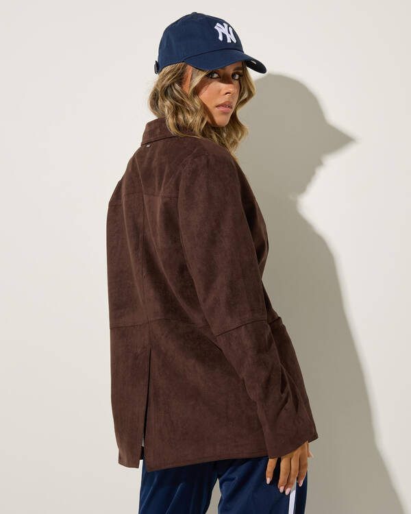 Ava And Ever Ziggy Faux Suede Blazer for Womens