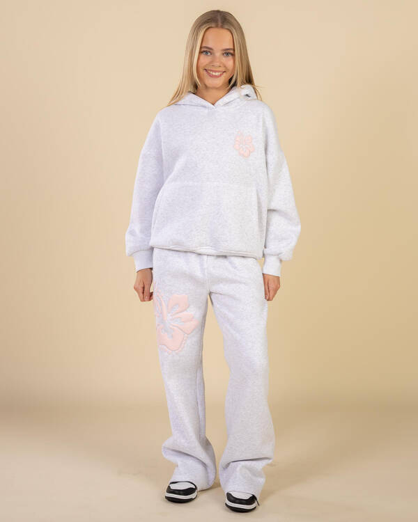 Malibu Lounge Girls&rsquo; Hibiscus Hoodie for Womens