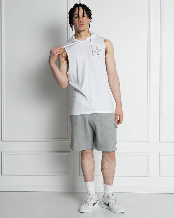 Lucid Monarch Hooded Muscle Tank for Mens