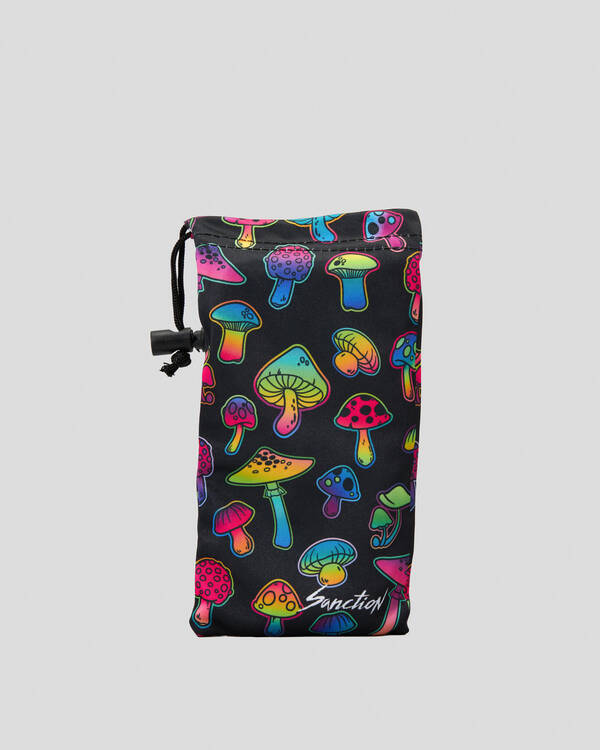 Sanction Magic Mushroom Sunglasses Soft Case for Mens