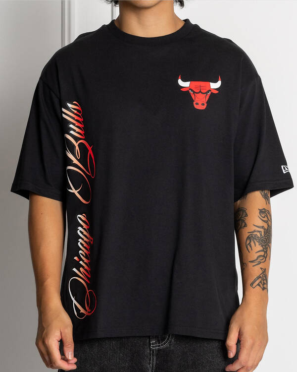 New Era Chicago Bulls Oversized Street T-Shirt for Mens